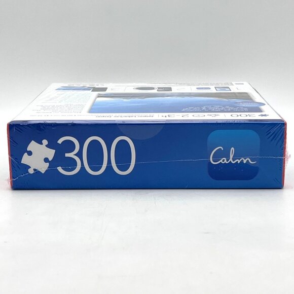 Calm Mindful Puzzle Jasper Lake 300-Piece 24"x18" Includes 30-Day App & Poster - Picture 4 of 15